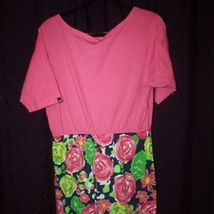 Simply Southern Pink Dress XL